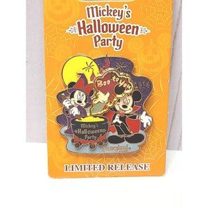 Disney Mickey's Halloween Party 2014 Mickey‎ & Minnie Mouse "Boo To You" Pin